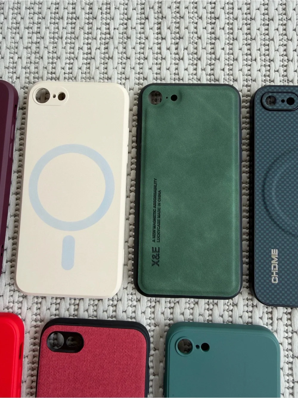 Phone 7/8/SE (2020/2022) bundle of 7 brand new cases